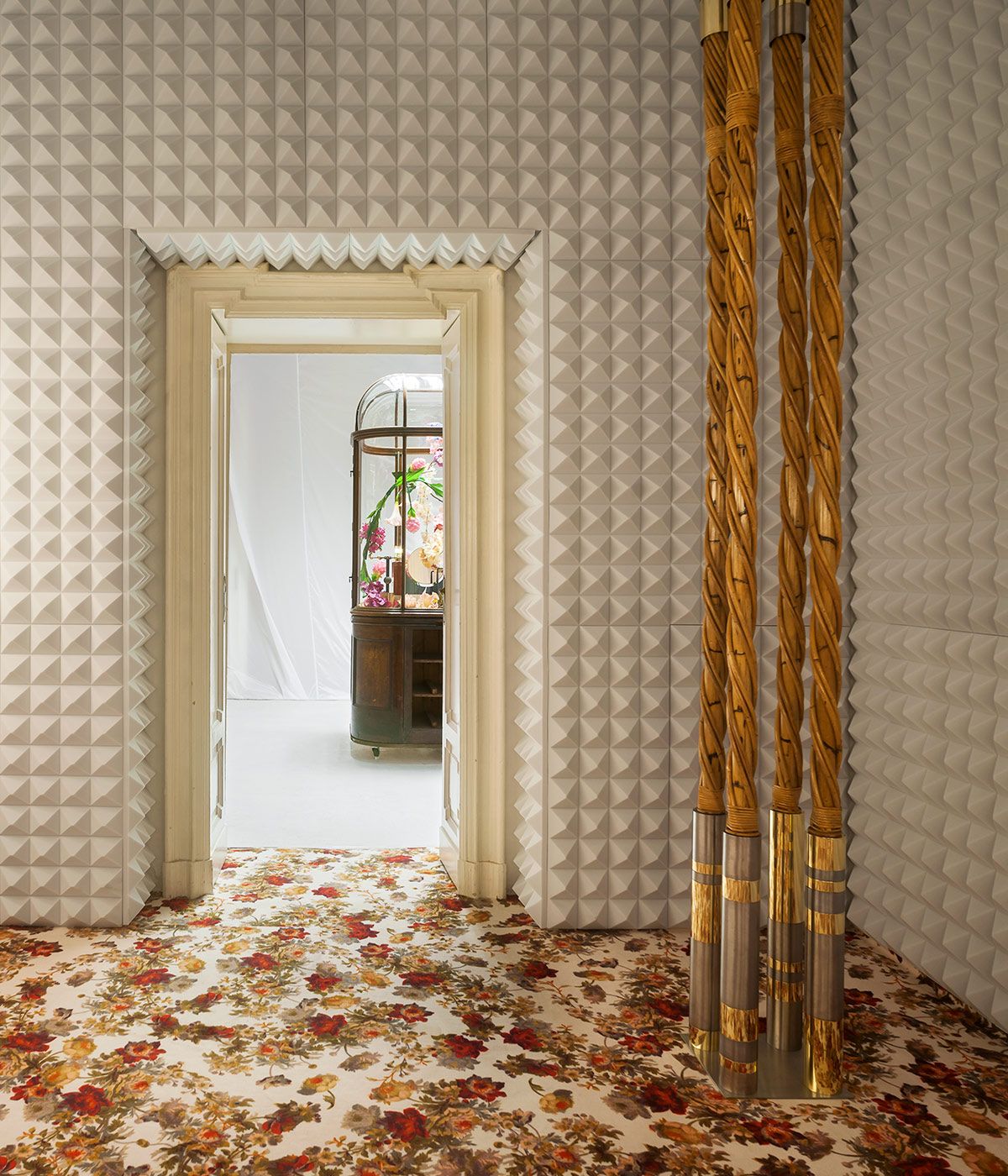 Beige floor